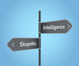 Intelligence is a trait that is particularly appreciated. Yet, a high IQ does not guarantee just as rational decisions.